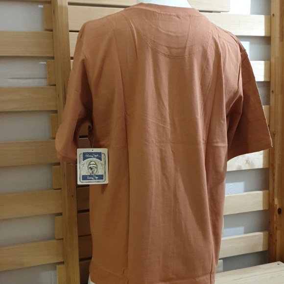 Panama Jack Men's Tshirt Orange Size L Lovely New - Picture 3 of 3